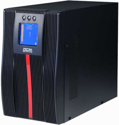 ИБП Powercom Macan MAC-2000 EURO, 2000VA, 2000W, IEC, черный