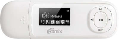 Цифровой аудиоплеер Ritmix RF-3450 4Gb белый