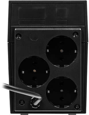 Источник бесперебойного питания Powercom Raptor RPT-1000A EURO 600Вт 1000ВА черный