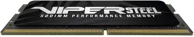 Модуль памяти DDR4 SODIMM 32Gb DDR3200 Patriot Memory Viper Steel (PVS432G320C8S)