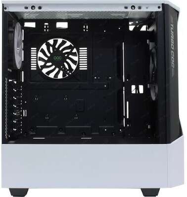 Корпус GameMax Contac COC, белый/розовый, ATX, Без БП (Contac COC MFG.T806)