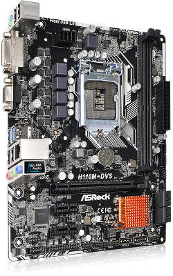 Мат. плата Asrock H110M-DVS R2.0