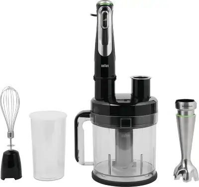 Блендер погружной Braun MQ9175XL 1200Вт черный