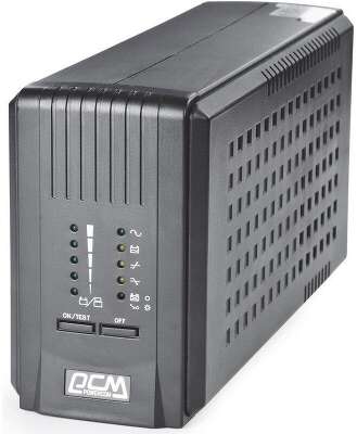 PowerCom Smart King Pro+ SPT-500-II ИБП {Line-Interactive, 500 ВА / 400 Вт, Tower,3 xC13 с резервным питанием и 2 xC13 с фильтрацией, USB, USB} (1154030)