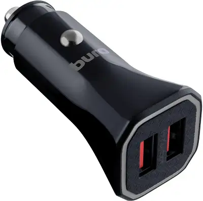 Автомобильное зар./устр. Buro BUCG1 15.5W 3.1A 2xUSB универсальное черный (BUCG15S200BK)