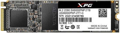 Твердотельный накопитель NVMe 2Tb [ASX6000PNP-2TT-C] (SSD) ADATA XPG SX6000 Pro