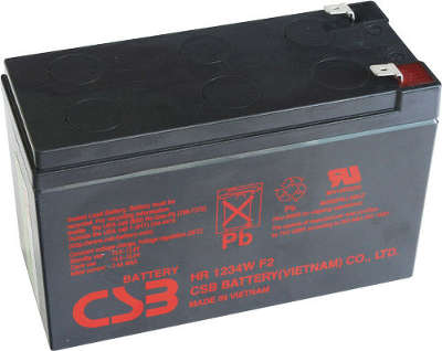 Батарея аккумуляторная для ИБП CSB HR1234W F2 12V 9Ah