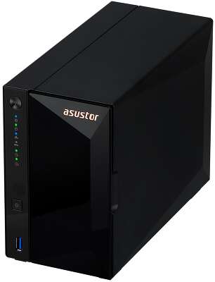 Платформа СХД ASUSTOR AS3302T v2 2 Bay (Max.14) 2.5GLAN 2GB DDR4 3xUSB 
