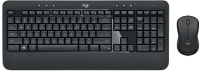 Комплект клавиатура+мышь беспроводной LOGITECH MK540 Advanced (Передовой) черный (USB, 1000dpi) (920-008686)