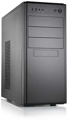 Корпус для ПК FoxLine FL-886-FZ500R-U32 ATX case, black w/PSU 500W 12cm, w/2xUSB3.0, w/ pwr cord, w/o FAN