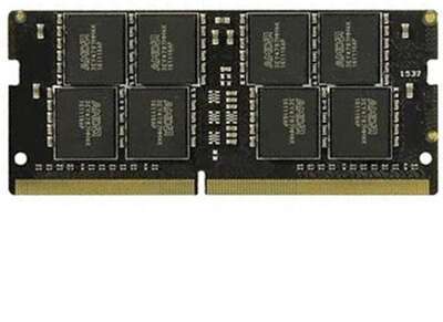 Модуль памяти AMD Radeon R7 Performance Series Black R748G2400S2S-U 8GB DDR4 2400 SO DIMM Non-ECC, CL16, 1.2V, RTL (182323)