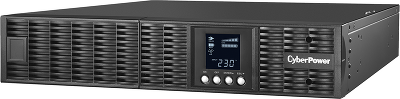 ИБП CyberPower OLS3000ERT2U, Rackmount, Online, 3000VA/2700W, 8 IEC-320 С13, 1 IEC C19 розеток, USB&Serial, RJ11/RJ45, SNMPslot, LCD дисплей, Black, 0.5х0.8х0.2м., 35кг./ UPS Online CyberPower OLS3000ERT2U 3000VA/2700W USB/RS-232/EPO/SNMPslot/RJ11/45/ВБМ 