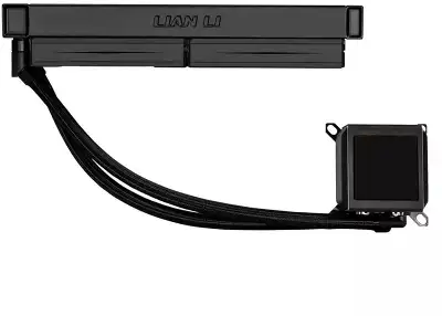 Система водяного охлаждения Lian-Li Galahad II LCD 280 ARGB Soc-AM5/AM4/1200/1700/1851 черный 4-pin 26.7dB Al+Cu LCD Ret (G89.GA2ALCD28B.R0)