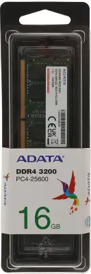 Модуль памяти DDR4 SODIMM 16Gb DDR3200 ADATA (AD4S320016G22-SGN)
