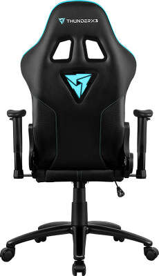 Игровое кресло ThunderX3 RC3 AIR RGB, Black/Cyan
