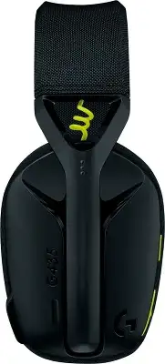Наушники с микрофоном Logitech G435 черный/желтый накладные BT/Radio оголовье (981-001051)
