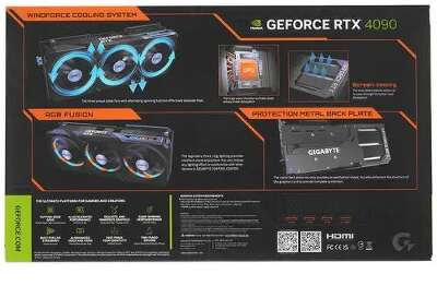 Видеокарта GIGABYTE NVIDIA nVidia GeForce RTX 4090 GAMING 24Gb DDR6X PCI-E HDMI, 3DP