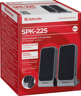 Defender Акустическая 2.0 система SPK-225 6 Вт, питание от USB