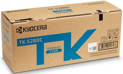 Тонер-картридж TK-5280C 11 000 стр. Cyan для M6235cidn/M6635cidn/P6235cdn