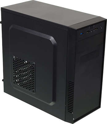 Корпус ACCORD A-07B Black без БП, mATX