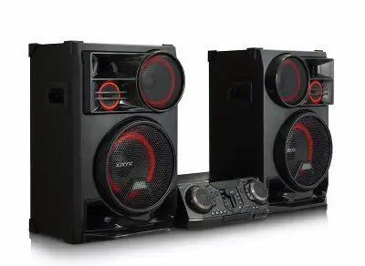 Минисистема LG CL98-FS черный 3500Вт CD CDRW FM USB BT
