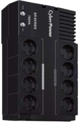 ИБП CyberPower BR700EA {Line-Interactive 700VA/390W USB/RJ11/45 (4+4 EURO)  без LCD экрана}