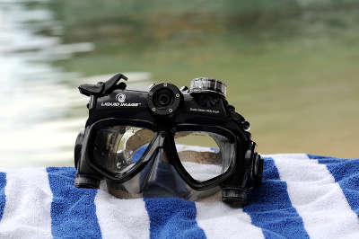 Видеомаска для дайвинга Liquid Image LIC318 Wide Angle Scuba Series HD720P