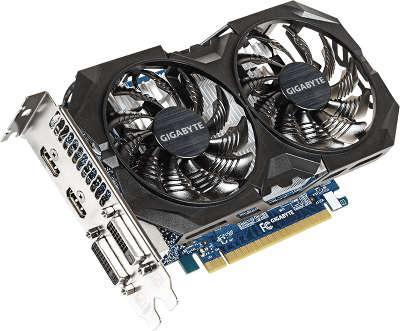 Видеокарта PCI-E NVIDIA GeForce GTX750 Ti 4096MB DDR5 GigaByte [GV-N75TWF2OC-4GI]