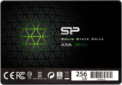 Твердотельный накопитель 2.5" SATA3 256Gb Silicon Power A56 [SP256GBSS3A56B25] (SSD)