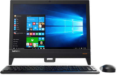 Моноблок Lenovo IdeaCentre 310-20IAP 19.5" J4205/4/500/HDG505/WiFi/BT/CAM/DOS/Kb+Mouse, черный