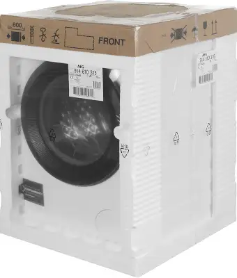 Стиральная машина AEG LWR71944B пан.англ. загр.фронтальная макс.:9кг (с сушкой) белый инвертер