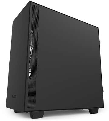 Корпус NZXT H510 Black/red, черный, ATX, Без БП (CA-H510B-BR)