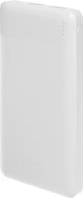 Мобильный аккумулятор Hoco J72 Easy travel 10000mAh 2A 2xUSB-A белый (J72 EASY TRAVEL WHITE)