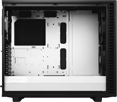 Корпус Fractal Design Define 7 Clear Tempered Glass, черный/белый, E-ATX, Без БП (FD-C-DEF7A-05)