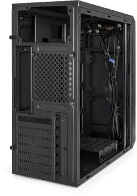 Exegate EX287372RUS Корпус Miditower ExeGate XP-332UC-XP350 (ATX, XP350 с вент. 12см, 2*USB3.0+1*TypeC, аудио, черный)