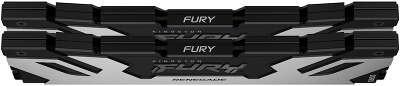 Память оперативная/ Kingston 96GB 6000MT/s DDR5 CL32 DIMM (Kit of 2) FURY Renegade Silver XMP