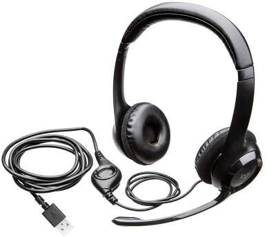Гарнитура STEREO H390 BLACK 981-000803 LOGITECH