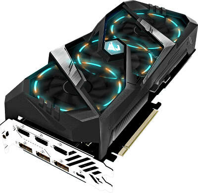 Видеокарта GIGABYTE nVidia GeForce RTX 2080 Ti Aorus 11Gb GDDR6 PCI-E 3HDMI, 3DP