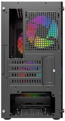 Корпус PowerCase Micro A3B ARGB, черный, mATX, без БП (CMMAB-A3)