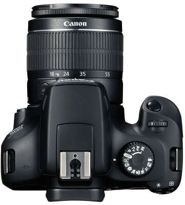Зеркальный Фотоаппарат Canon EOS 4000D черный 18Mpix Ef-S 18-55mm f/3.5-5.6 2.7" 1080p SDXC Li-ion (с объективом)