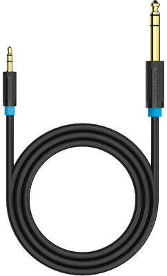 Кабель Vention аудио Jack 6,5 mm M/ 3,5 M - 1,5м