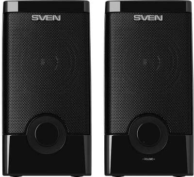 Акустическая система 2.0 SVEN 318 черный (5Вт, питание от USB) (SV-015176)