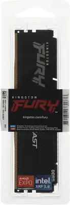 Модуль памяти DDR5 DIMM 8Gb DDR5600 Kingston FURY Beast Black (KF556C36BBE-8)