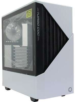 Корпус GameMax Contac COC, белый/розовый, ATX, Без БП (Contac COC MFG.T806)