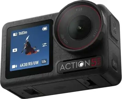 Экшн-камера Dji Osmo Action 5 Pro Adventure Combo 1xCMOS 12Mpix черный/черный