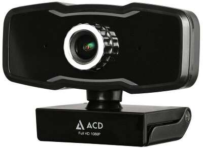 Веб-камера ACD-Vision UC500 CMOS 2МПикс, 1920x1080p, 30к/с, микрофон встр., кабель USB 2.0 1.5м, универс. крепление, черный корп. RTL {60} (551783)