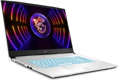Ноутбук MSI Sword 17 A12VE-808XRU Core i5 12450H 16Gb SSD512Gb NVIDIA GeForce RTX4050 6Gb 17.3" IPS FHD (1920x1080) FreeDOS white WiFi BT Cam (9S7-17L522-808)