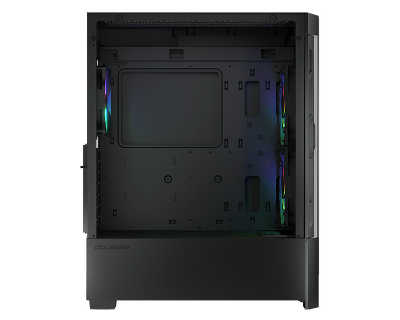 Корпус COUGAR Airface RGB, черный, ATX, Без БП (CGR-5ZD1B-AIR-RGB)
