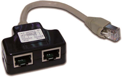 Адаптер Lanmaster TWT-Y-BRIDGE-S (упак.:1шт) 1м