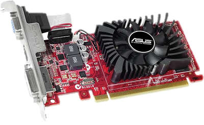 Видеокарта 2Gb PCI-E ASUS R7 240 2GD3 L <R7 240, GDDR3, 128 bit, VGA, DVI, HDMI, Retail (R7240-2GD3-L)>